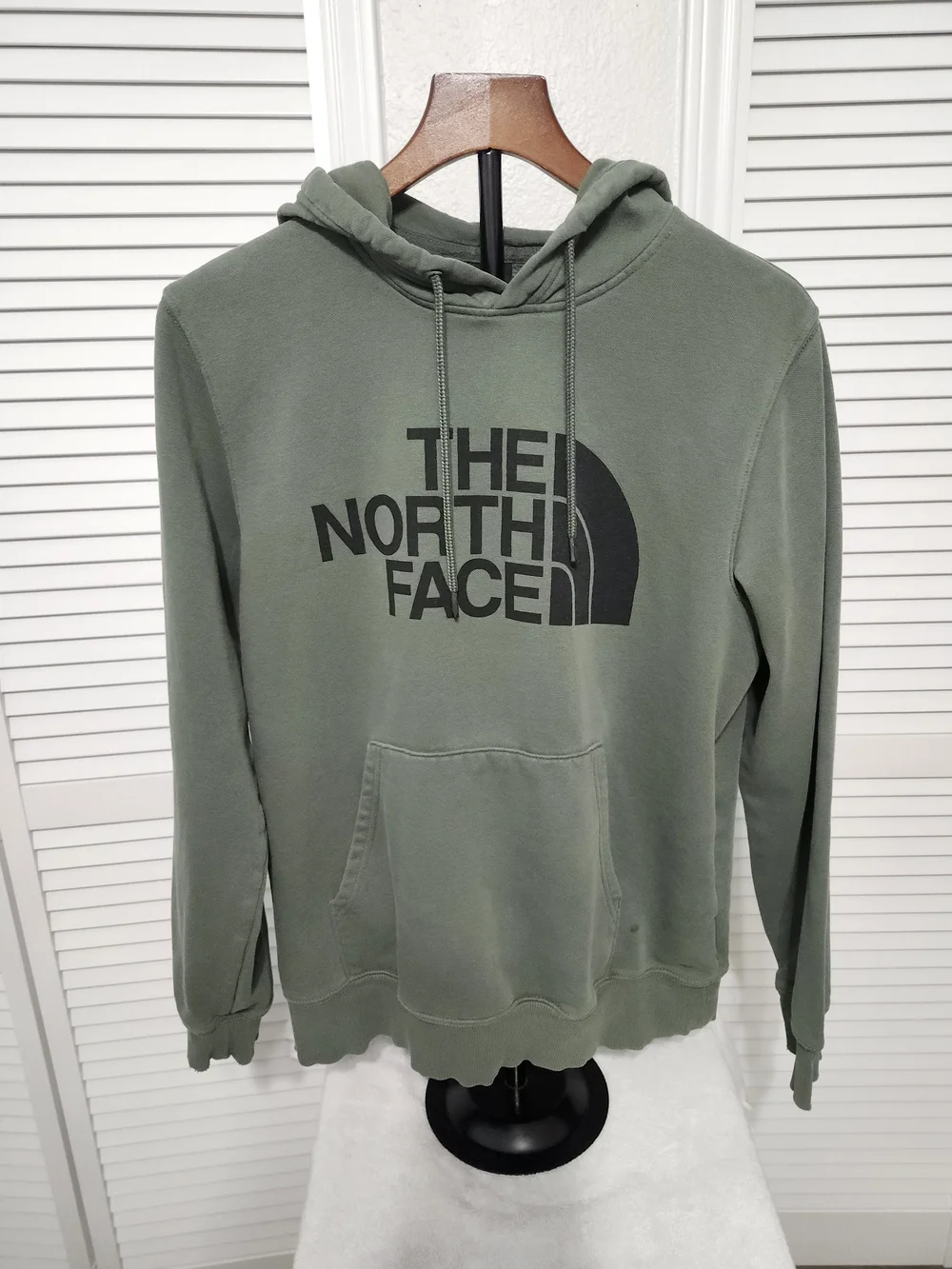 The North Face Men's Pullover Hoodie - Olive Green